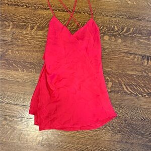 Zara Scarlet Sleeveless Top